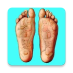 stress relieving foot massage android application logo